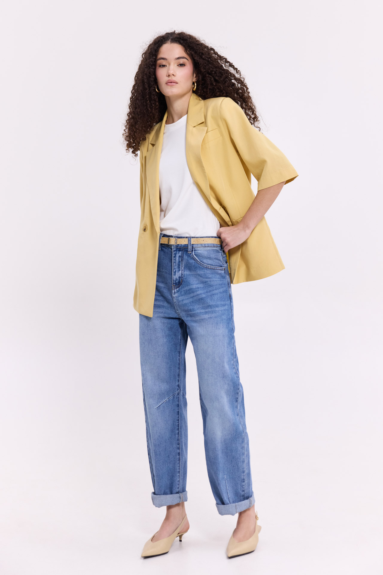 Donna121615 Jean style barrel denim - Image 1