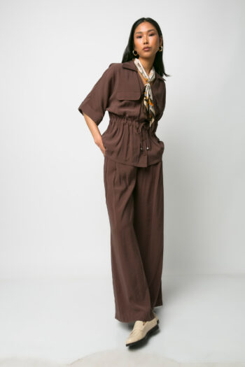 Σετ cupro καφέ - Image 2