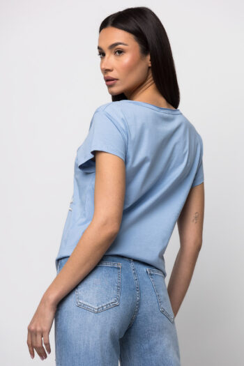 T-shirt keep it simple σιέλ - Image 4