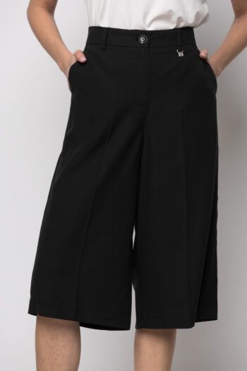 Ζιπ κιλότ μαύρο - Image 2