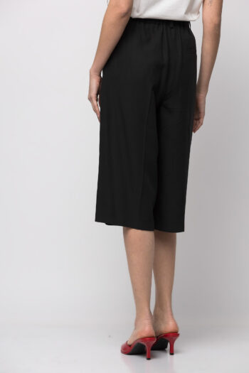 Ζιπ κιλότ μαύρο - Image 3