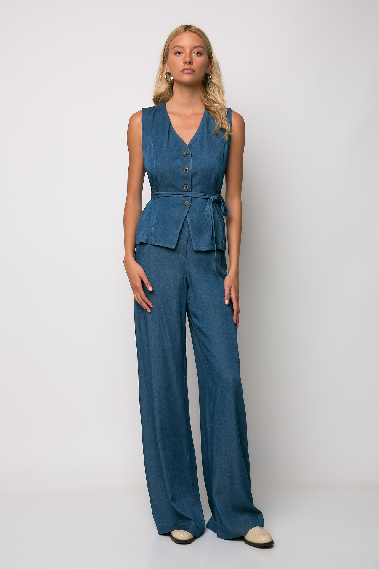5DB_0399 Σετ rayon denim - Image 1
